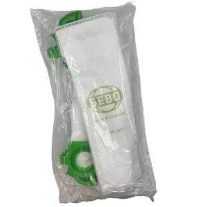 Pack Sebo Vacuum Cleaner Bags - Green Clip