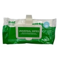 Clinell Universal Wipes CWCP50 (visor clip)