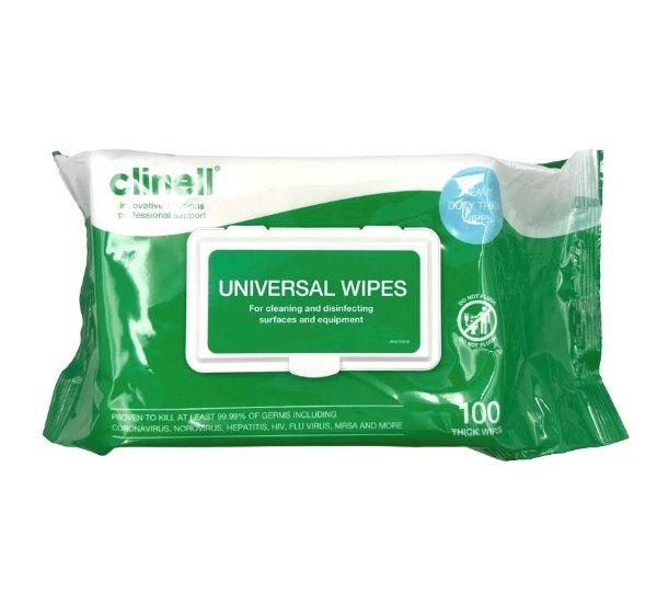 Clinell Universal Wipes BCW100