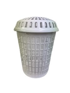 Tall Laundry Basket with Lid